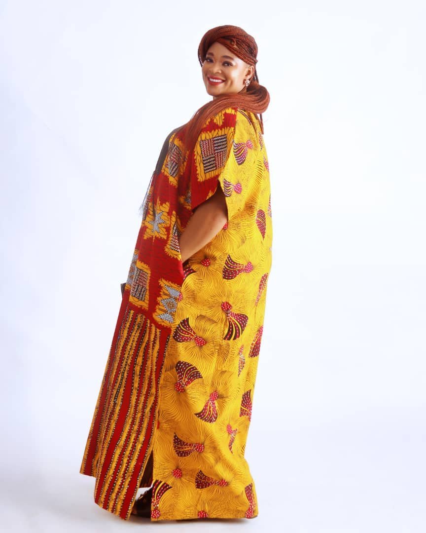 Yellow & Red Patchwork Bubu